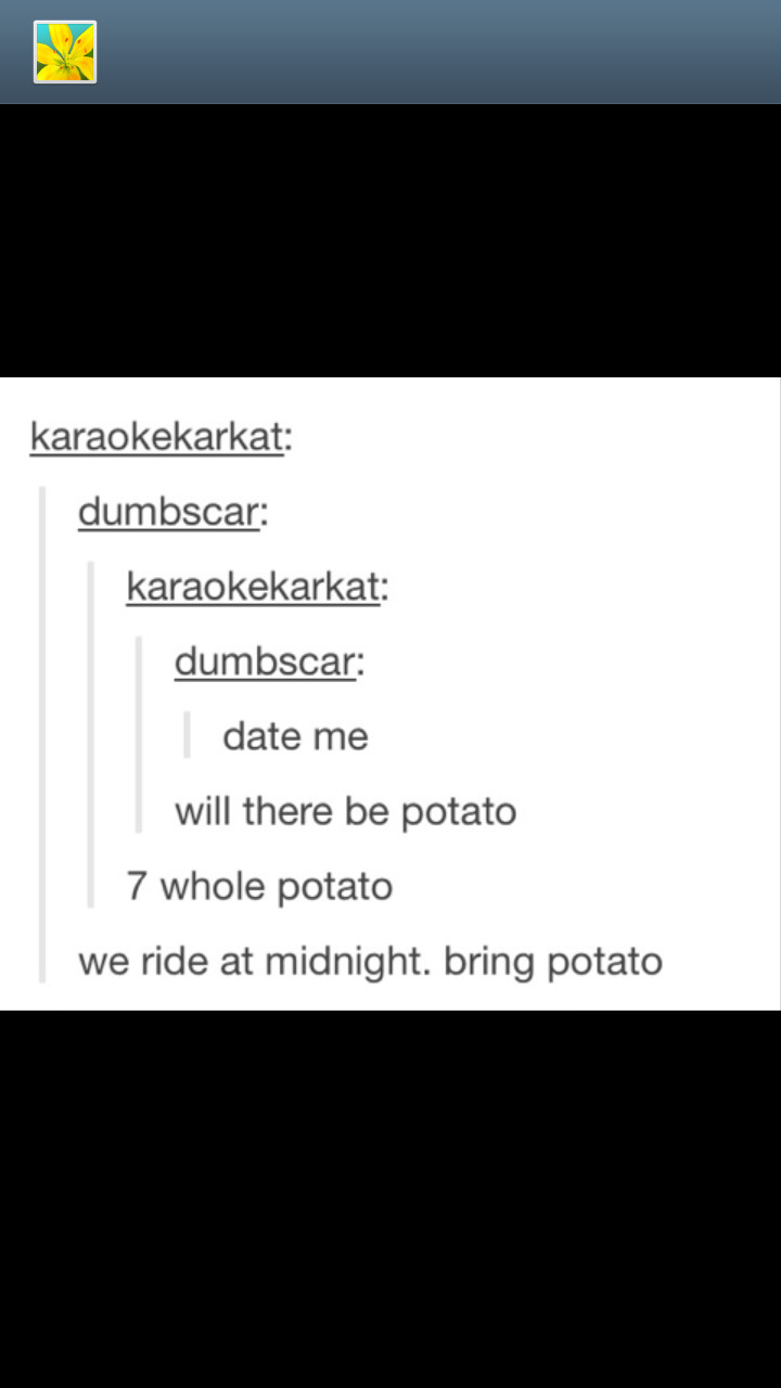 7 whole potato - meme