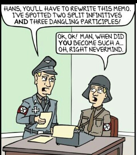 grammar nazi - meme