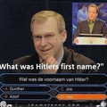 Hitler's name???