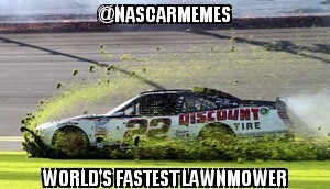 world's fastest lawnmower - meme
