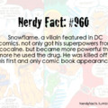 never heard of a drug addict superhero