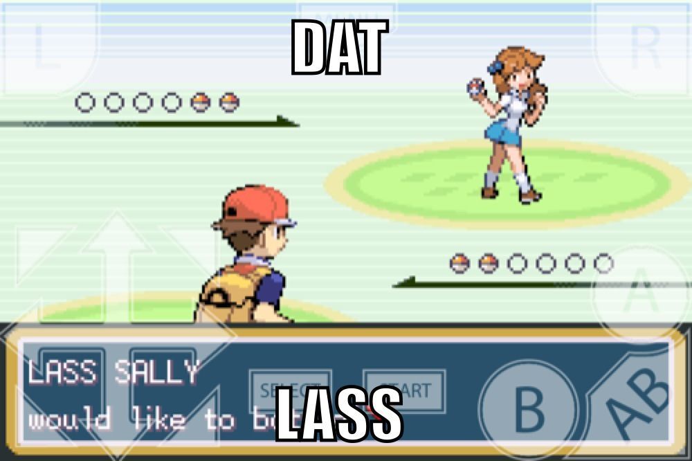 Dat Lass  Pokemon funny, Pokemon, Pokemon firered