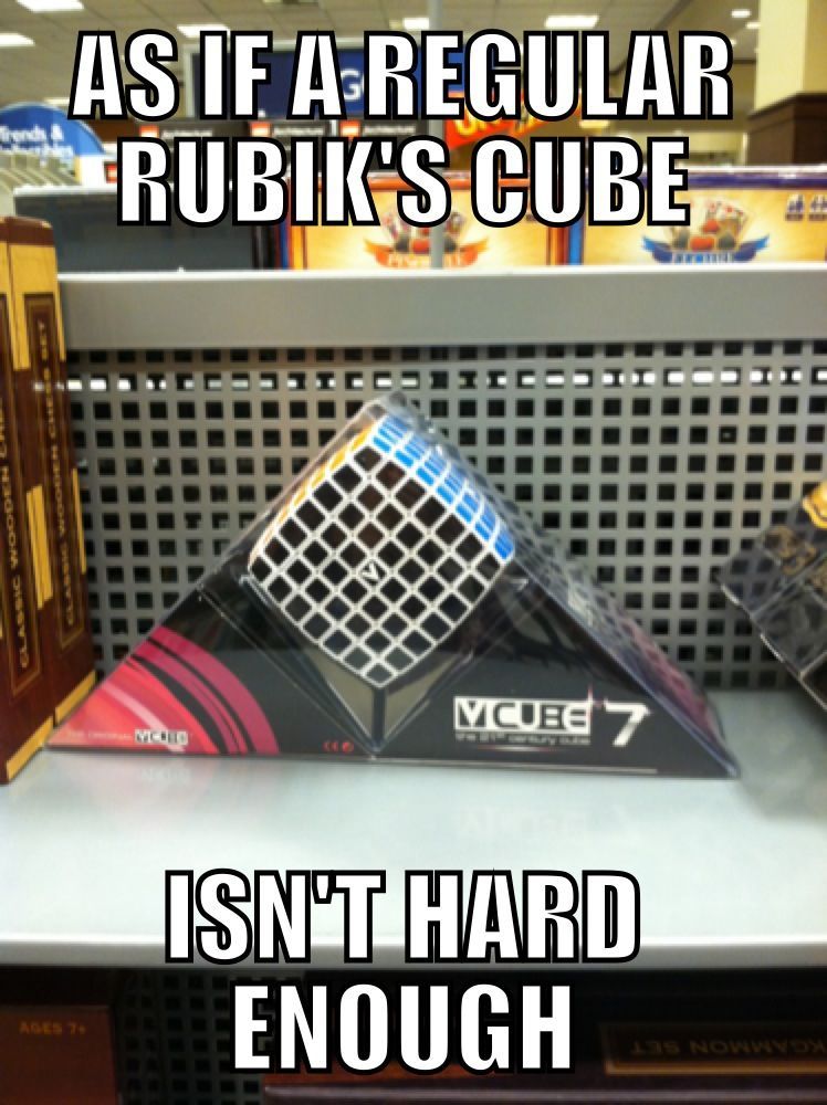Rubik's Cube rip off - meme