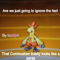 My Combusken was evolving when I noticed this