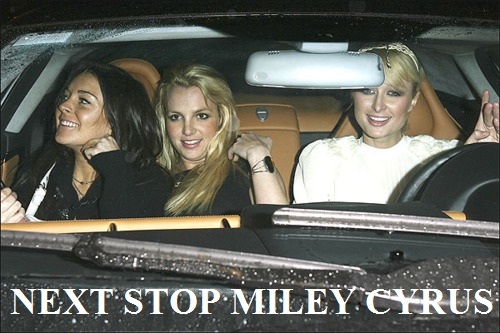 Next stop,  Miley - meme