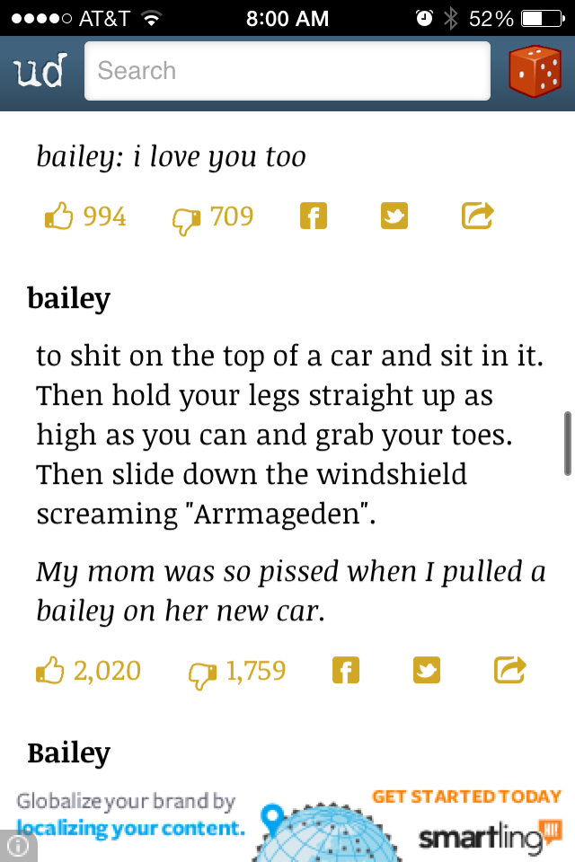 Decided to look up my last name on urban dictionary. - meme