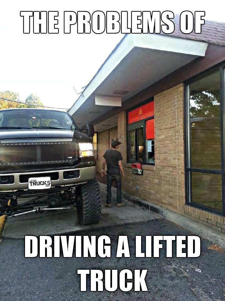 Lifted Truck Logic - meme