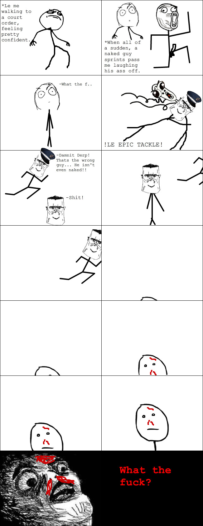 Confident Derp Rage Face