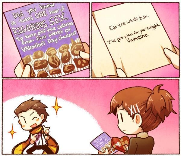 eat them chocolates girl... - meme