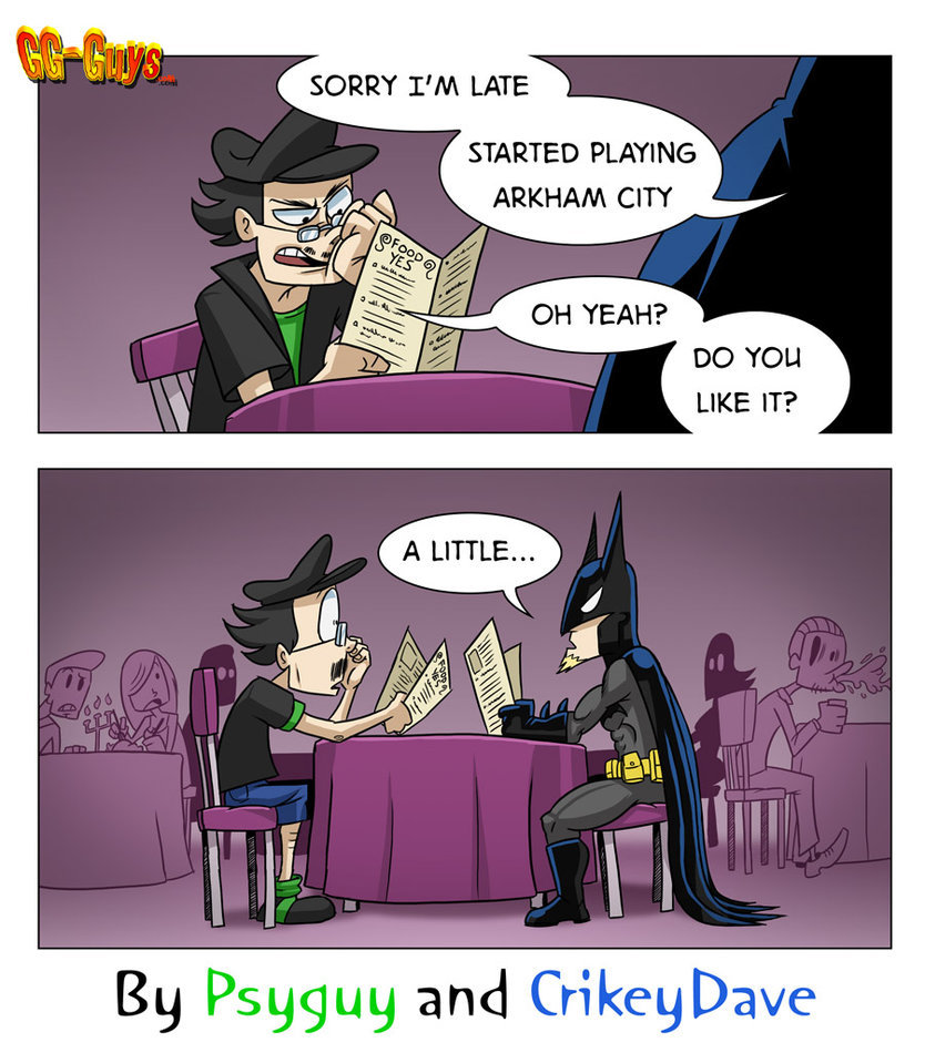 Batman approves Arkham City - Meme by  :) Memedroid