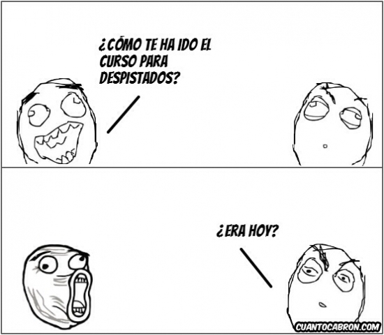 Fail despistado - meme