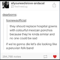 Mexican ponchos!
