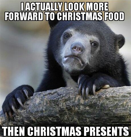 Love Christmas food :o - meme