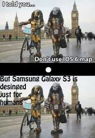 Samsung and Apple - meme