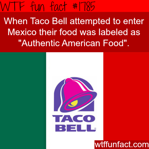 Taco Bell Americas Mexican food! - meme