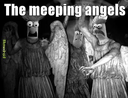 Meeping angels - meme