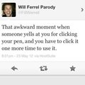 pen clicking