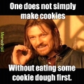 Cookie dough...yum!