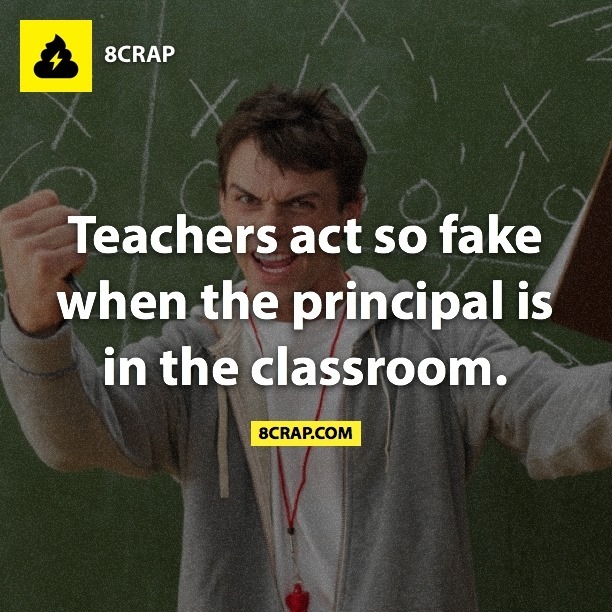 fake teacher - meme