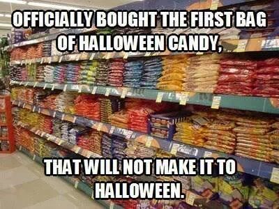 actually I bought 3...what's your favorite Halloween candy? - meme