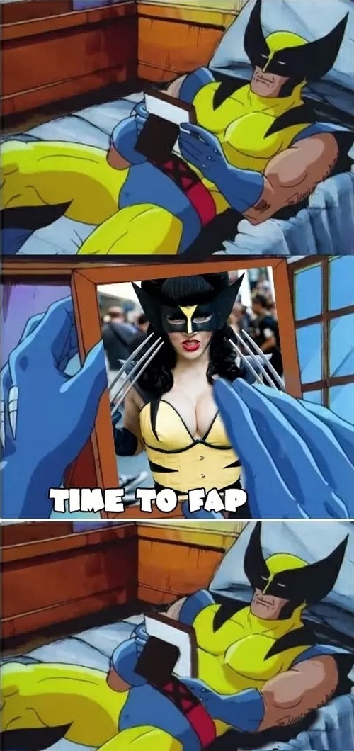 wolverine fap,edsonfanticelli1,meme,memes,gifs,funny,pictures,pics,gif,comi...