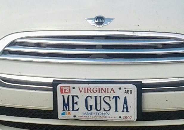 So I saw this license plate at Wal-Mart the other day... - meme