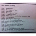 How to cook a turkey