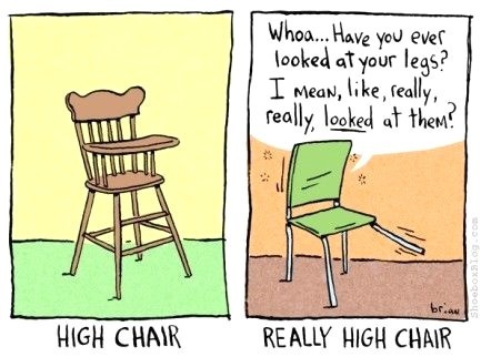 High chair - meme
