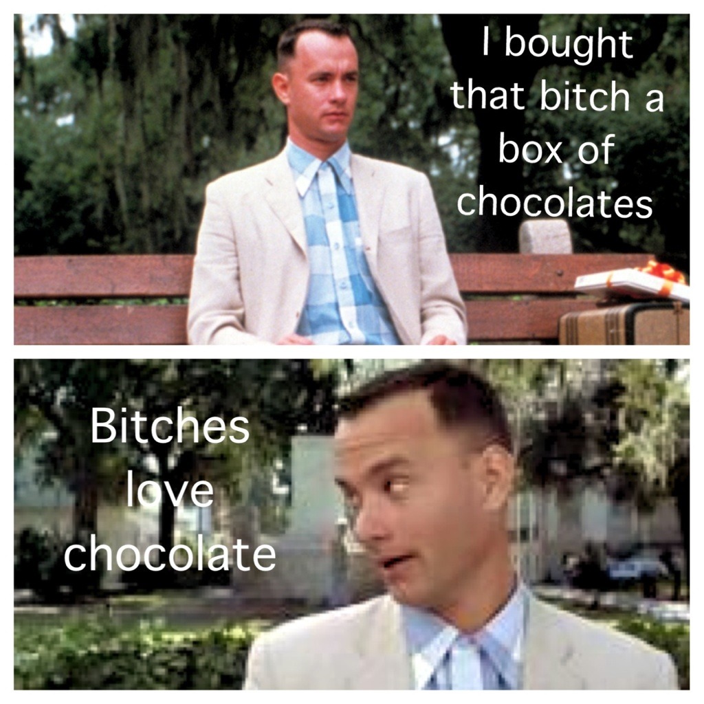 wise words from Forrest - meme