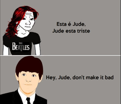 The Beatles - meme