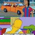 hasta homer le respeta. .