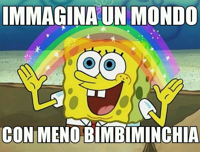 Utilizzo coretti~ Spongebob Rainbow #5 - meme