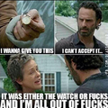 Carol is out of fucks