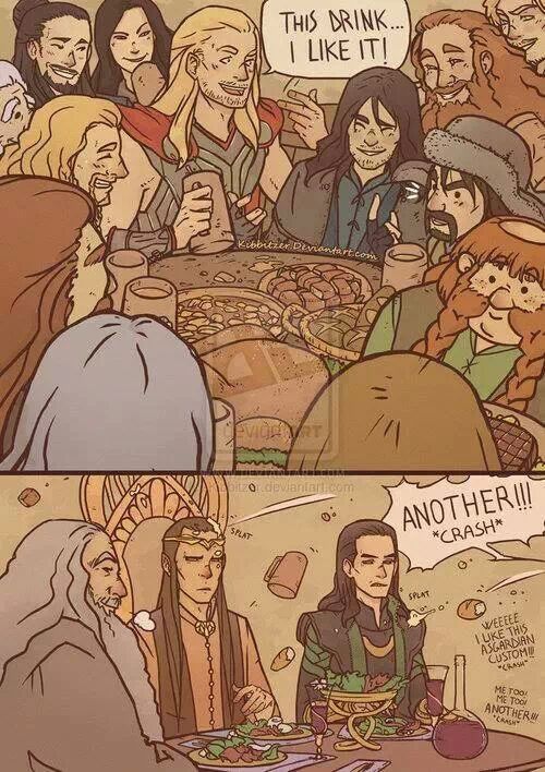 Thor's spreading his bad habits AGAIN!!!! - meme