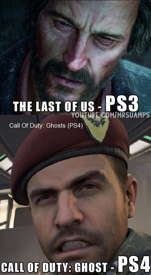 Call of duty, antes eras chevere - meme