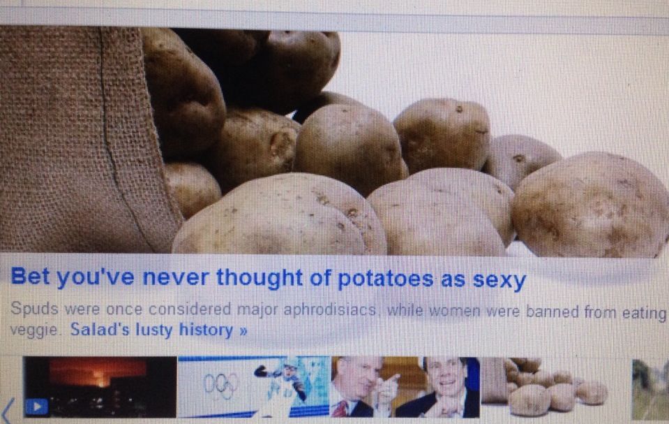Sexy potatoes - meme