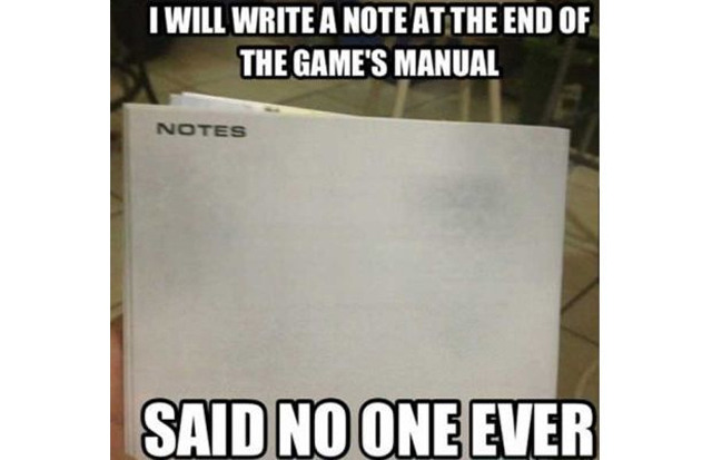 notes are useless - meme