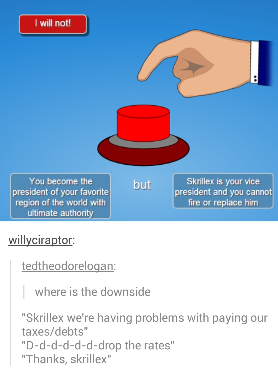 Would You Press THIS Button?