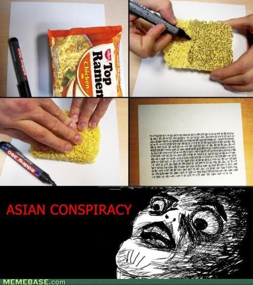 Asian conspiracy - meme