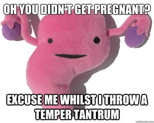 scumbag uterus - meme