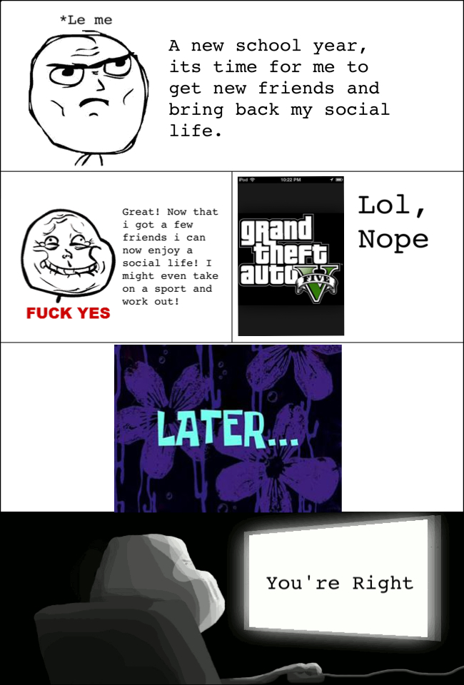 In other news, GTA 5 is AMAZING - meme