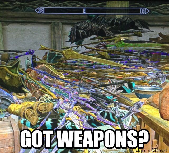 Got Weapons? - meme