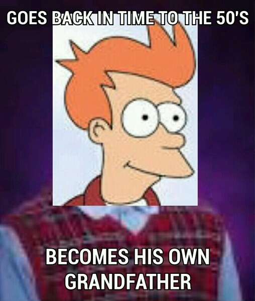 Bad Luck Fry - meme