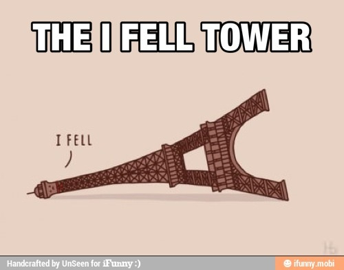 Poor tower. - meme