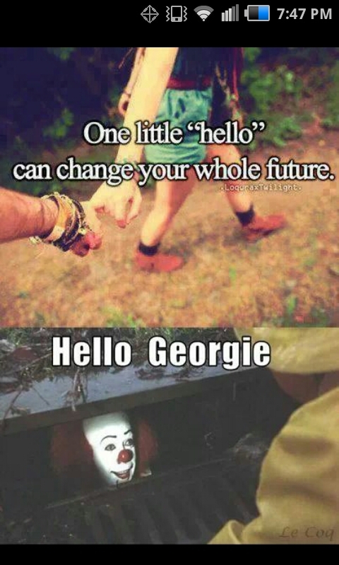 Pennywise bitch - meme