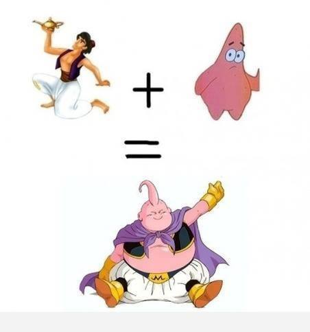 Aladin+Patrick l'étoile de mer = Boo Boo - meme
