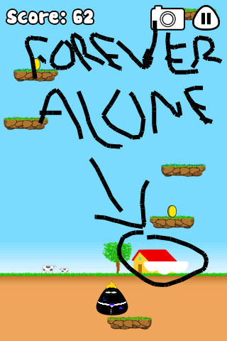 nuvola forever alone - meme