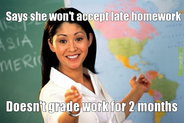 pretty much every teacher - meme