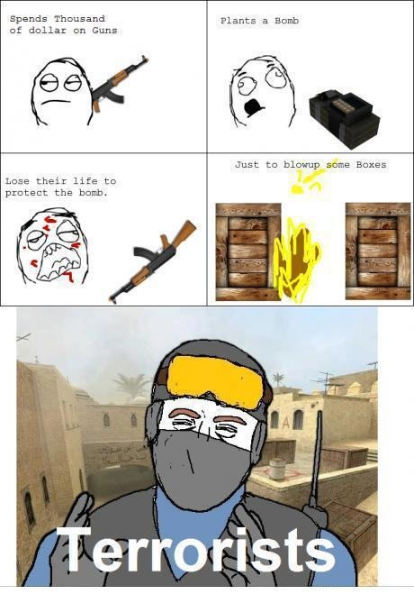 Counter Strike Logic - meme