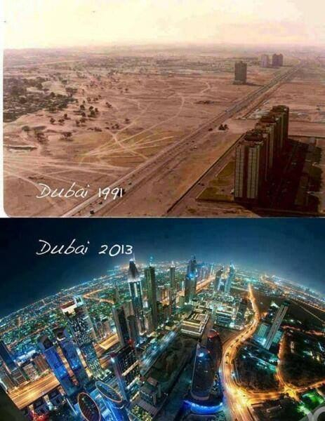 Dubai is in a desert - meme